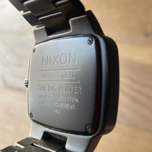 Nixon The Big Player Black Watch - Picture 3 of 3